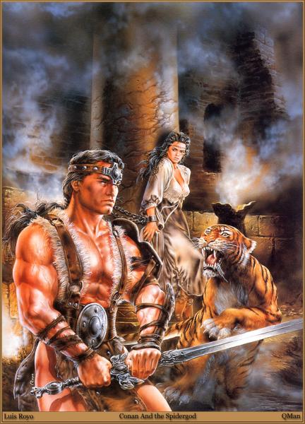 CONAN AND THE SPIDERGOD