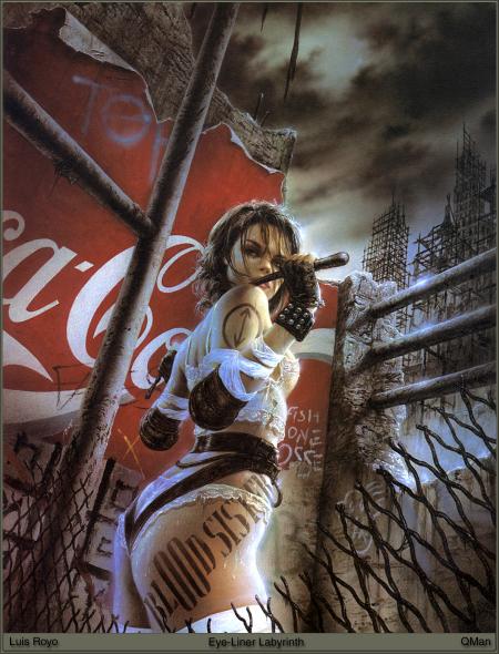 EYE LINER LABYRINTH I